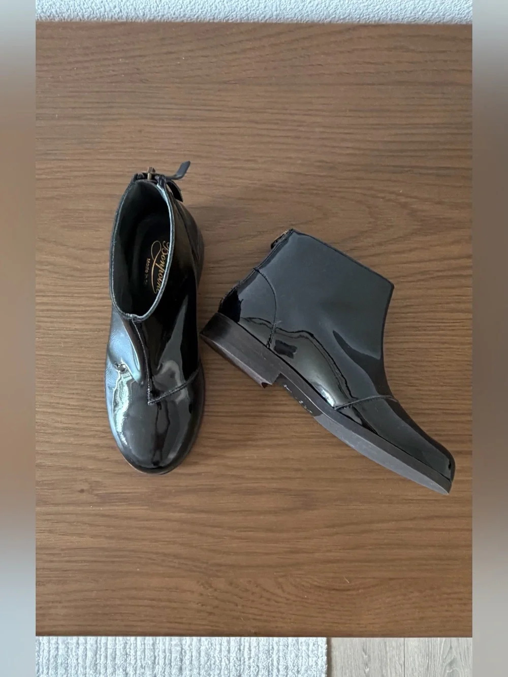 Bonpoint Giara leather ankle boots
